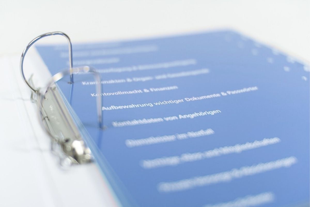 Bild des Notfallordners